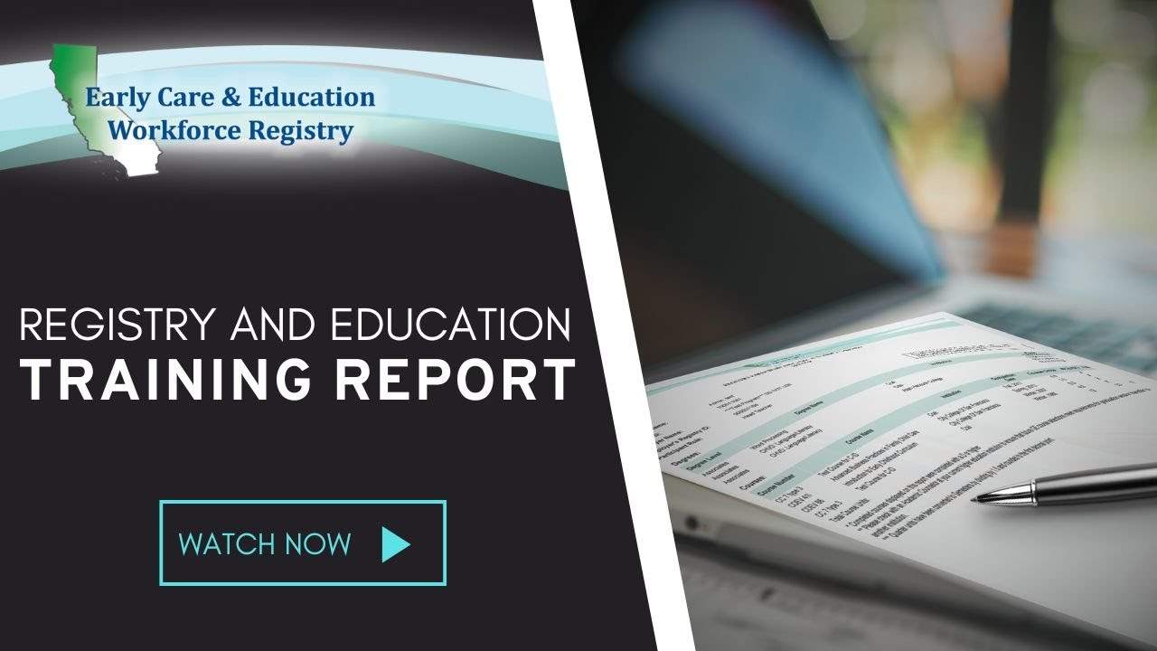 Registry and Education Training Report